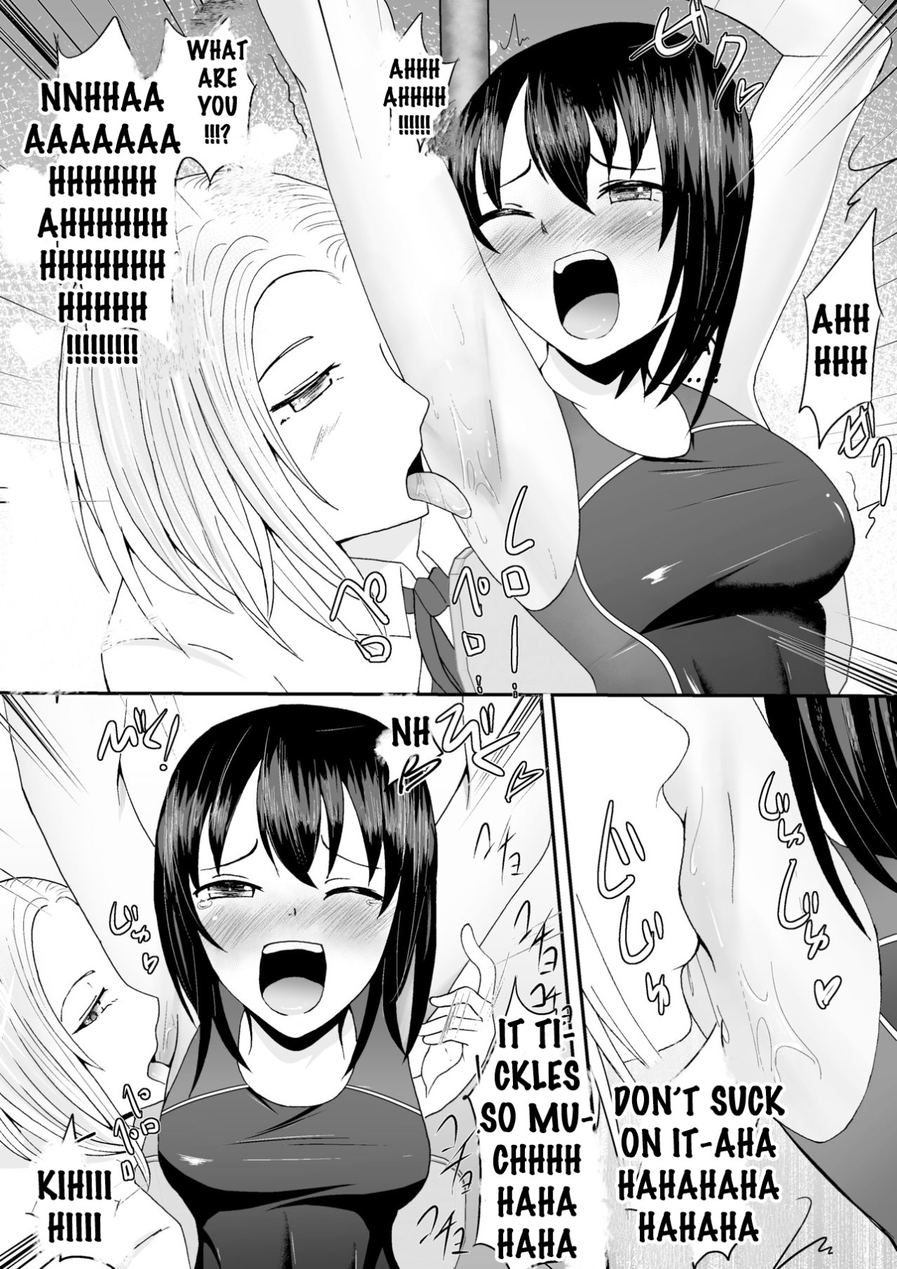 Hentai Manga Comic-The Swimsuit Girl's Ticklish Weapons-Read-25